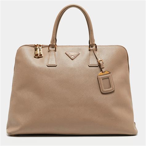 Prada Saffiano Lux Leather Promenade Large 